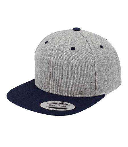Casquette Ajustable Classic Lavande Bleu Marine Yupoong