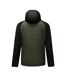 Veste Hybride Compressible Andreson Homme Kaki Foncé Noir Regatta-3