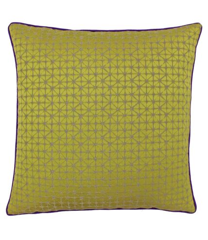 Riva Paoletti Pimlico Cushion Cover (Gold/Purple) - UTRV1244