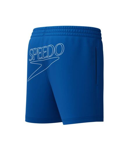 Mens Volley Logo Swim Shorts Blue Speedo