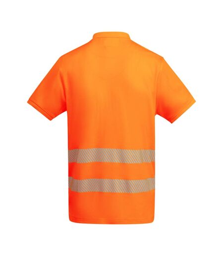 Polo Haute Visibilité Atrio Homme Orange Fluo Roly Workwear