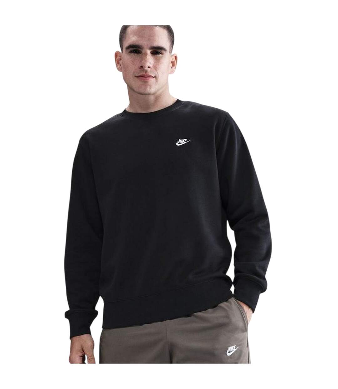 Sweat Motif/style Logo Club Homme Noir Nike-4