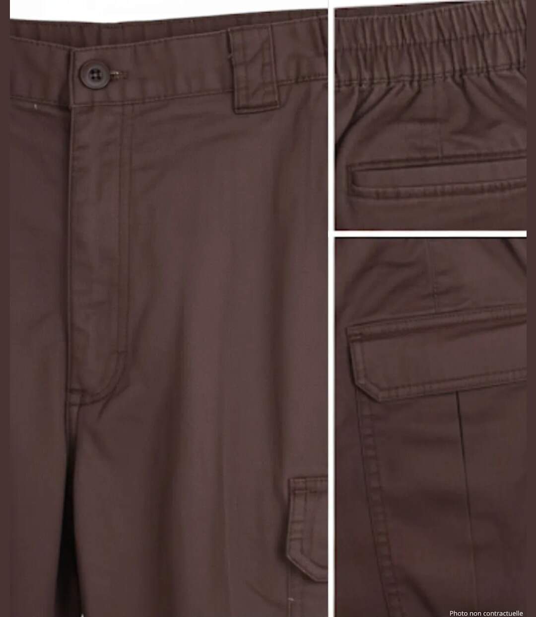 WINCHESTER WALLABYGTC — Pantalon cargo marron : l'alliance du confort et de la fonctionnalité-5
