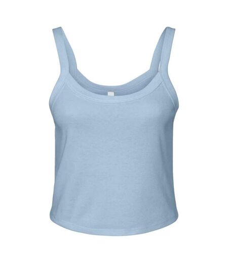Débardeur Femme Bleu Clair Bella + Canvas
