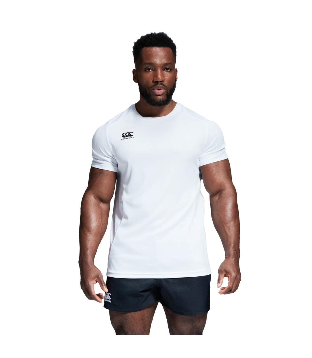 Mens Club Dry T-shirt White Canterbury-1