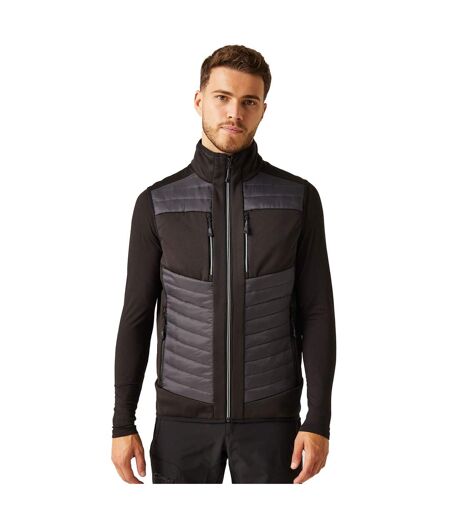 Veste Sans Manches E-volve Hybrid Homme Cendre Noir Regatta