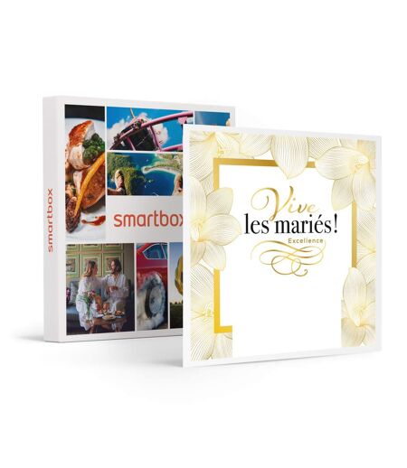 Vive les mariés ! Excellence - SMARTBOX - Coffret Cadeau Multi-thèmes