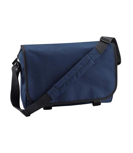 Bagbase Contrast Detail Messenger Bag (French Navy) (One Size) - UTPC6010