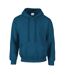 Sweat À Capuche Adulte Saphir Chiné Gildan-1