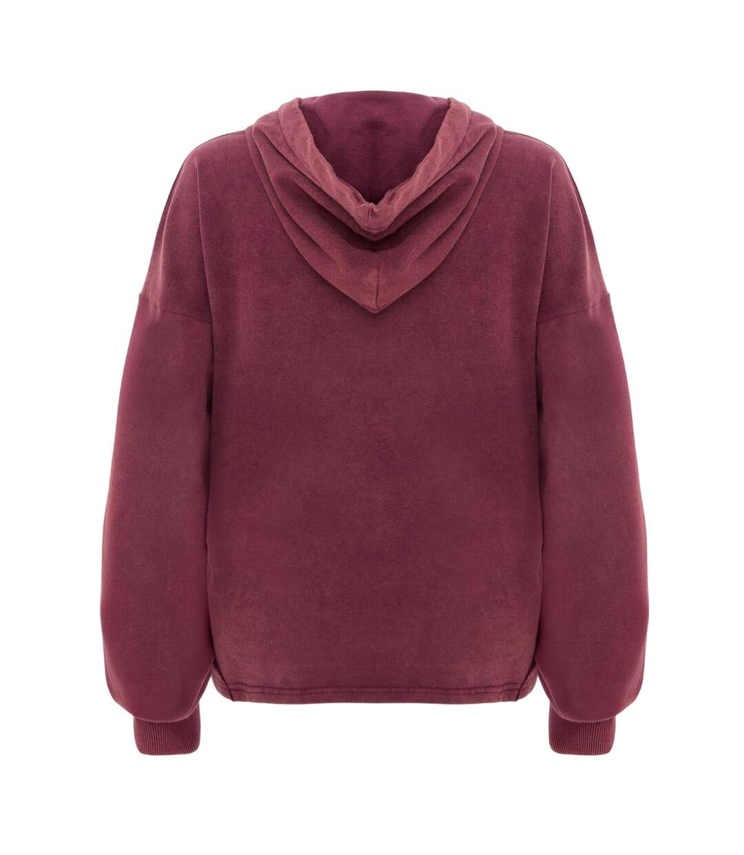 Sweat À Capuche Motif/style Logo Brodé Femme Bordeaux I Saw It First-2