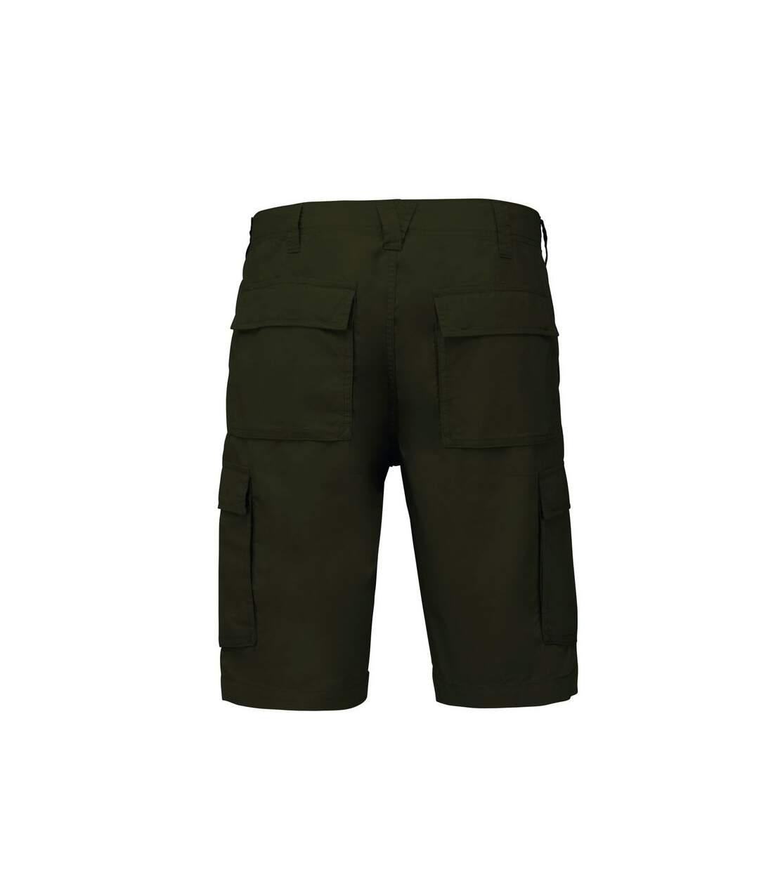 bermuda léger multipoches homme K755 - vert khaki