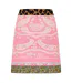 Womens/ladies Bandana Knitted Mini Skirt Pink Never Fully Dressed-2
