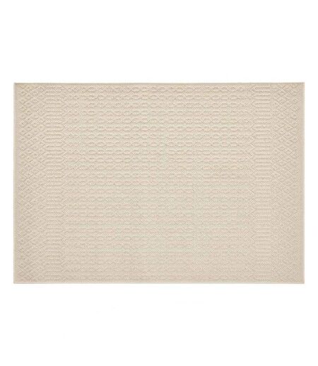 Tapis Tissé en Relief Sinata 120x170cm Naturel
