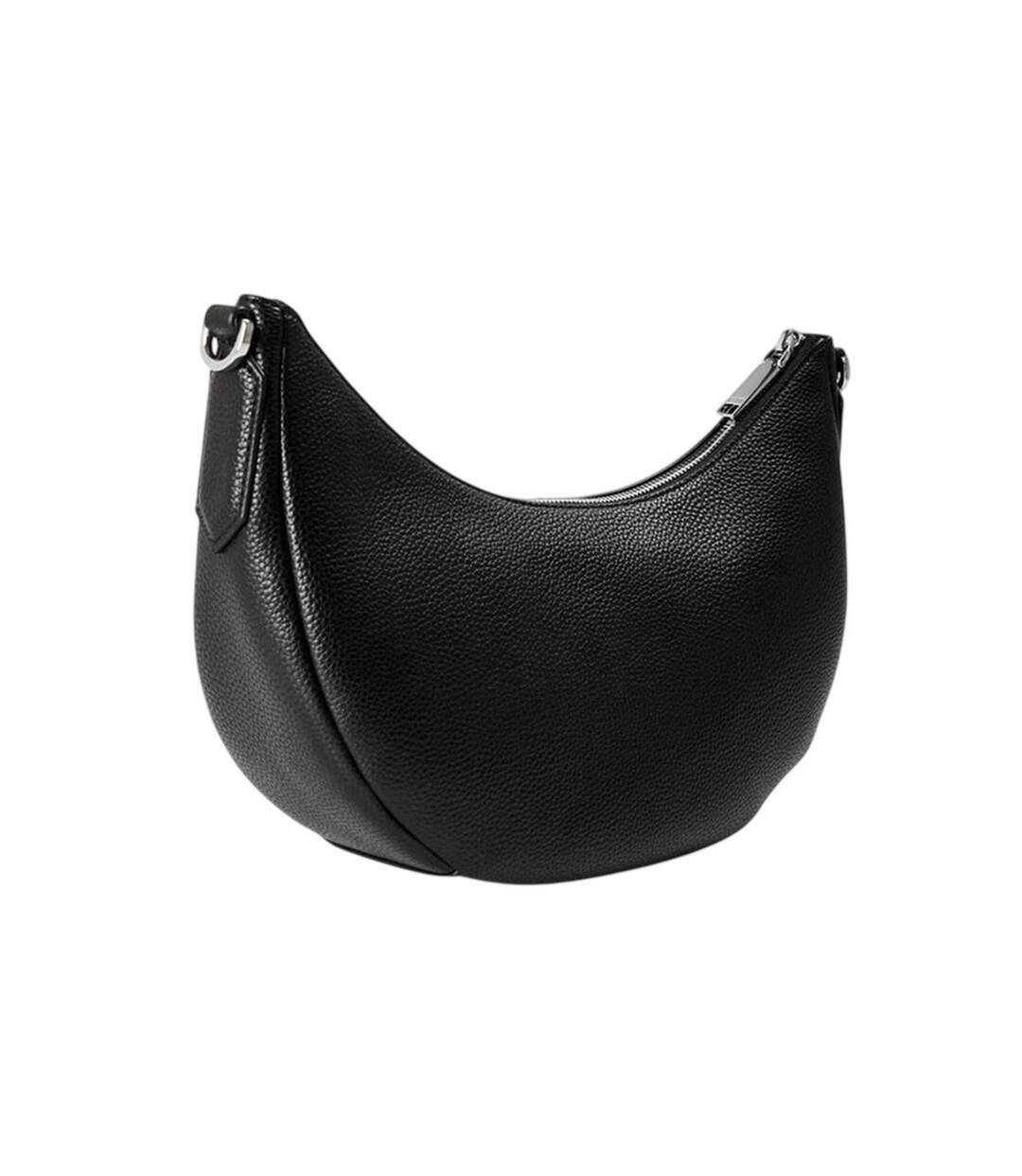 Anett Crescent Shaped Hobo Bag One Size Black Print Balmain-2