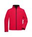Veste Softshell Homme Rouge James And Nicholson-1