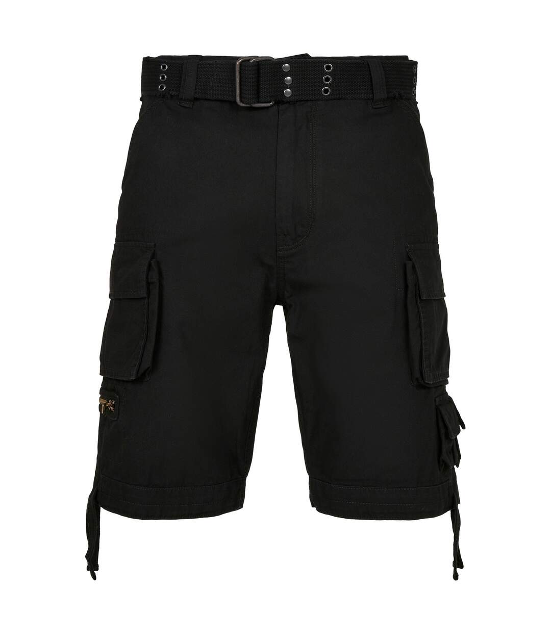 Short À Poches Savage Homme Noir Build Your Brand-1