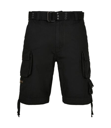 Short À Poches Savage Homme Noir Build Your Brand