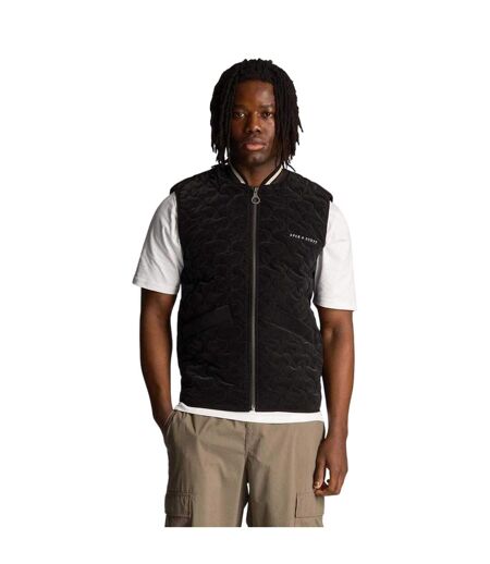 Veste Matelassée Sans Manches Homme Noir Lyle & Scott