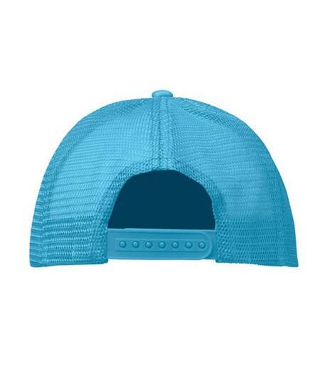 Casquette Trucker Bubble Blanc Turquoise Vif MidOcean