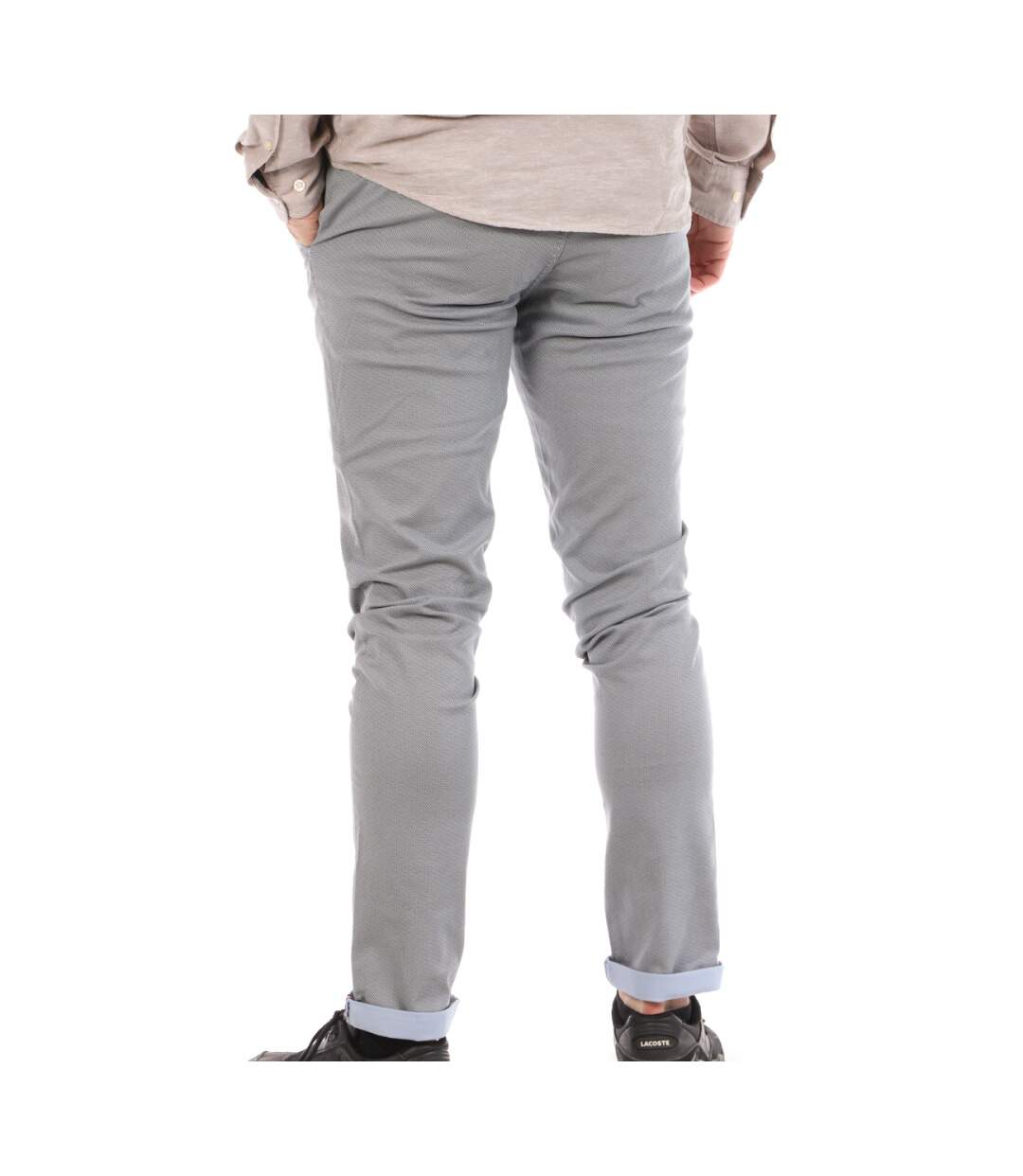 Chino bleu/gris homme la maison blaggio tamar-2