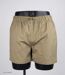 Short homme CHALLENGER 710095U001 beige : le bermuda 3 poches en pur coton pour l'été-3
