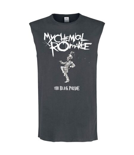 Amplified Mens The Black Parade My Chemical Romance Tank Top (Charcoal)
