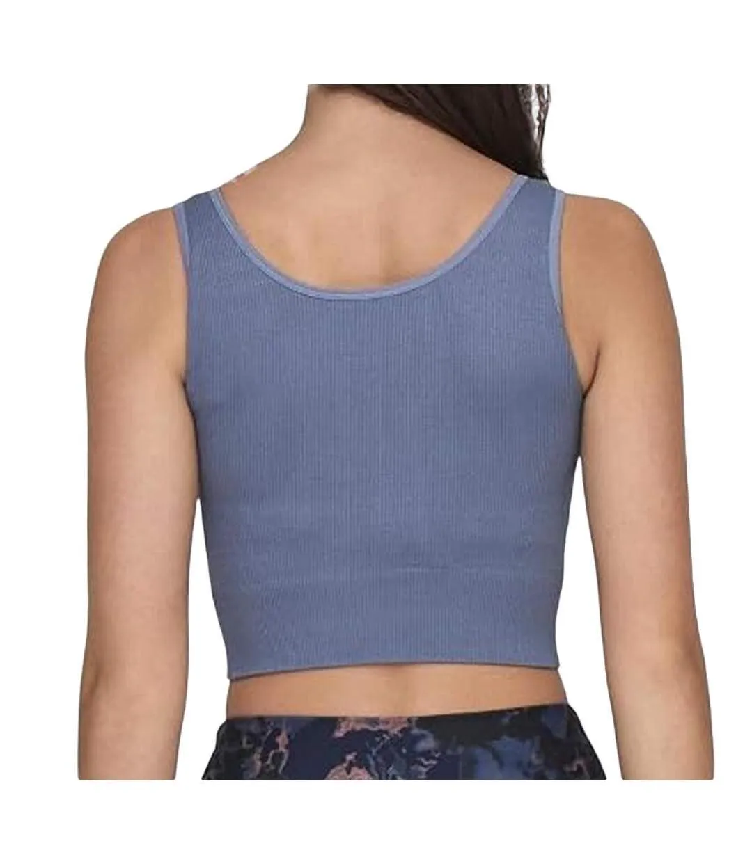 Brassière de sport bleu femme only play life-2