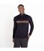 Mens Unite Us Knitted Half Zip Sweatshirt Black Amber Glow Dare 2B-1