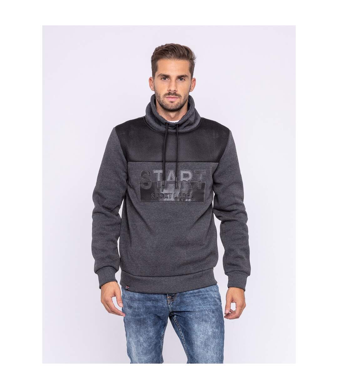 Sweat col boule WOOPY-1
