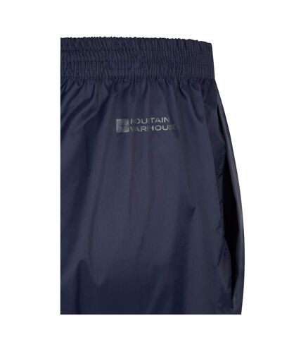 Mountain Warehouse Womens/Ladies Pakka Waterproof Over Trousers (Navy) - UTMW222