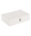 Boîte à Bijoux Bouclette Loe 28cm Blanc-1