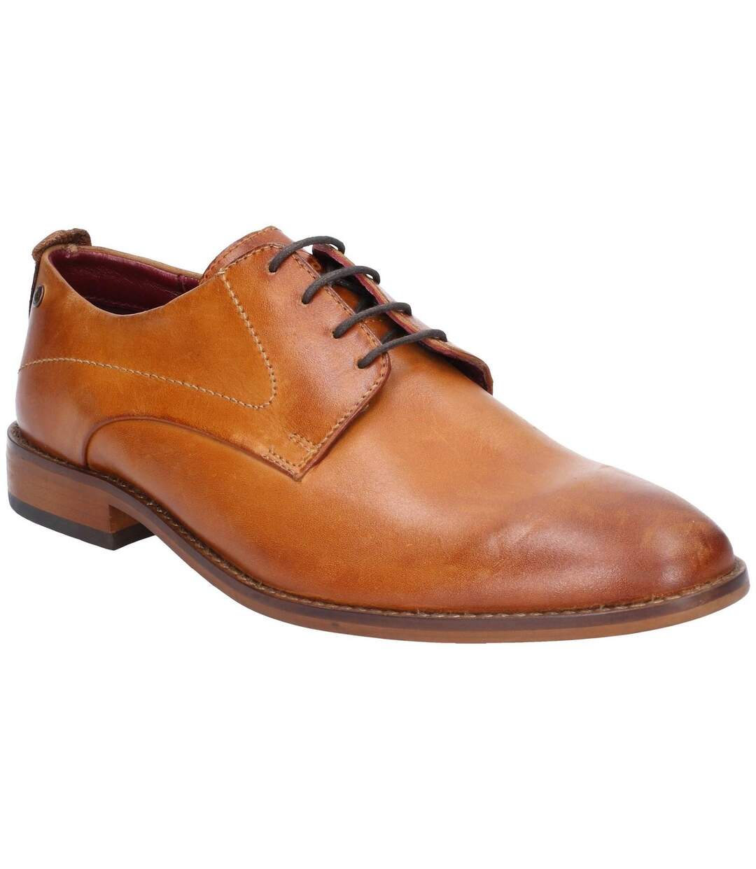 Derbies script homme brun clair Base London-1