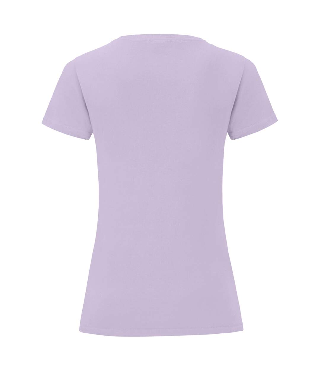 T-shirt iconic femme lavande clair Fruit of the Loom-2