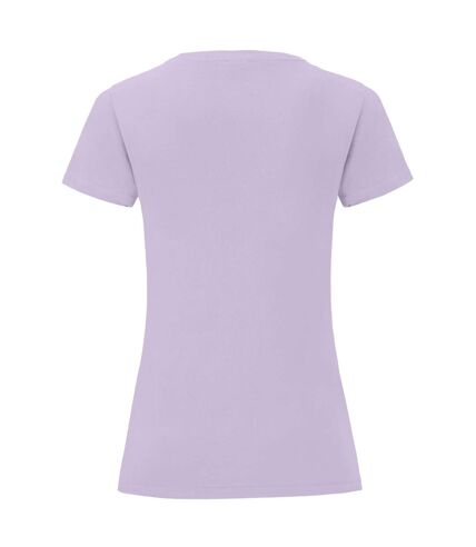 Womens/ladies iconic 150 t-shirt soft lavender Fruit of the Loom