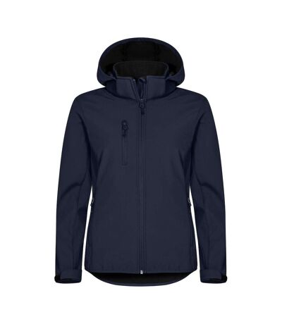 Veste Softshell Classic Femme Bleu Marine Foncé Clique