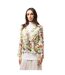 Womens/ladies Monica Long-sleeved Blouse White Multicoloured French Connection-1