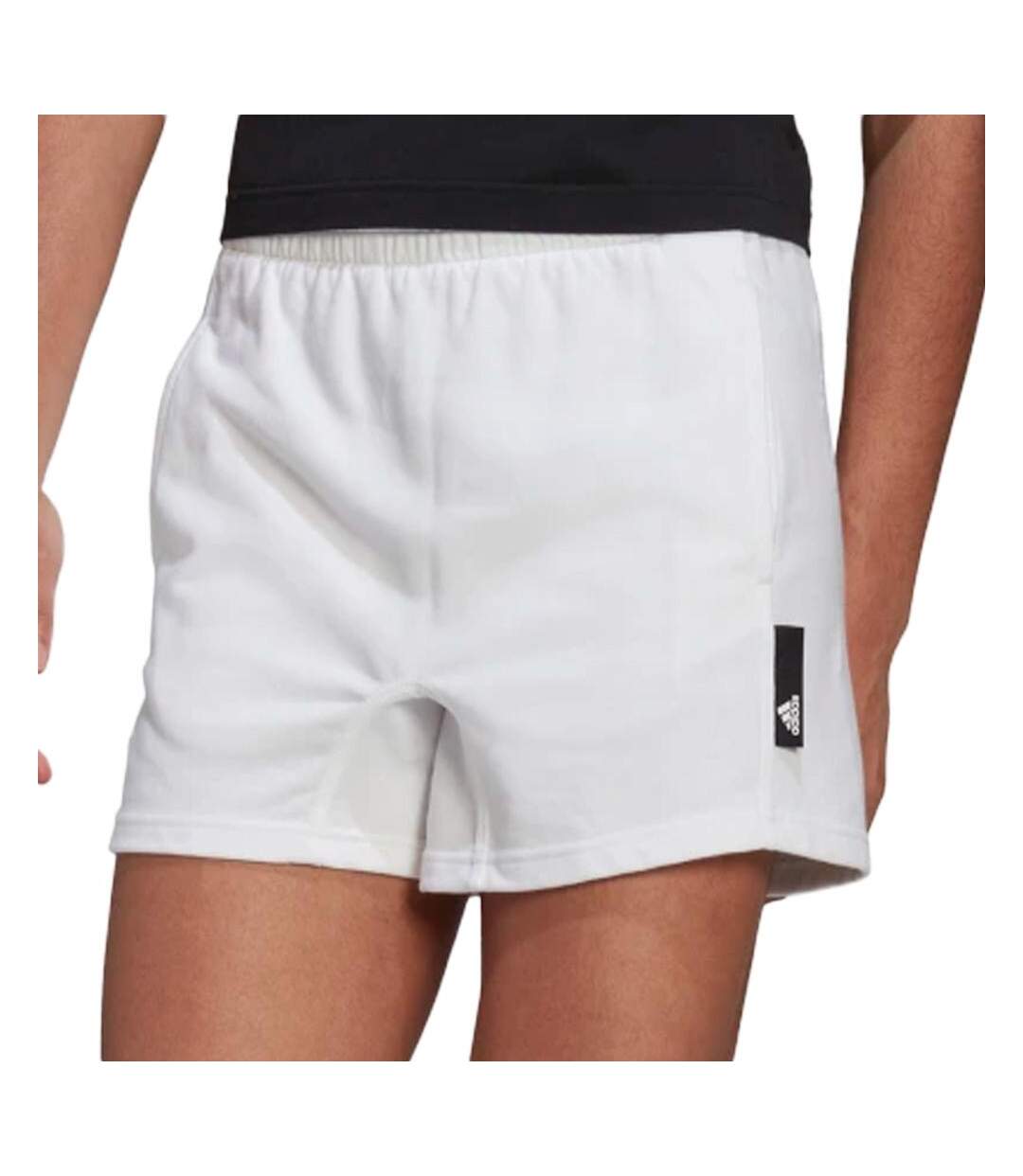 Short Blanc Femme Adidas Sportswear - L