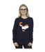 Disney - Sweat BIG HERO BAYMAX KITTEN POSE - Femme (Bleu marine) - UTBI11853-2
