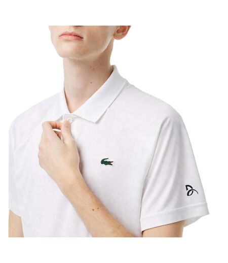 Polo Blanc Homme Lacoste DH5174 - L