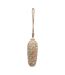 Antique pine cone bauble 13cm x 6cm x 6cm brown Hill Interiors-1