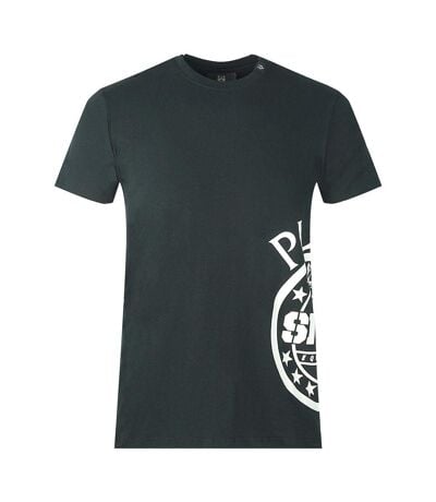 T-shirt Motif/style Logo Latéral Homme Noir Plein Sport
