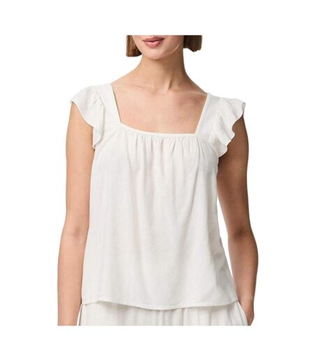 Débardeur blanc femme pieces pia