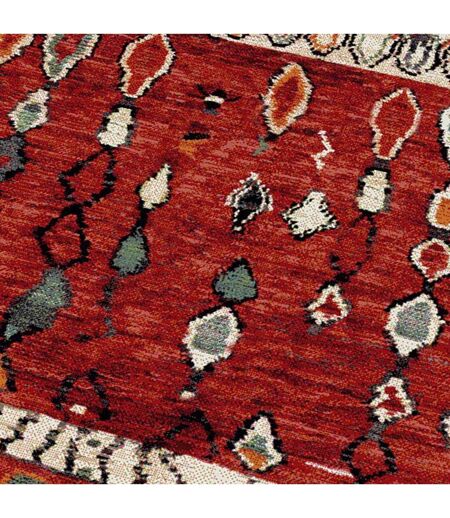 Tapis berbère tissé motifs tribaux MOROCO