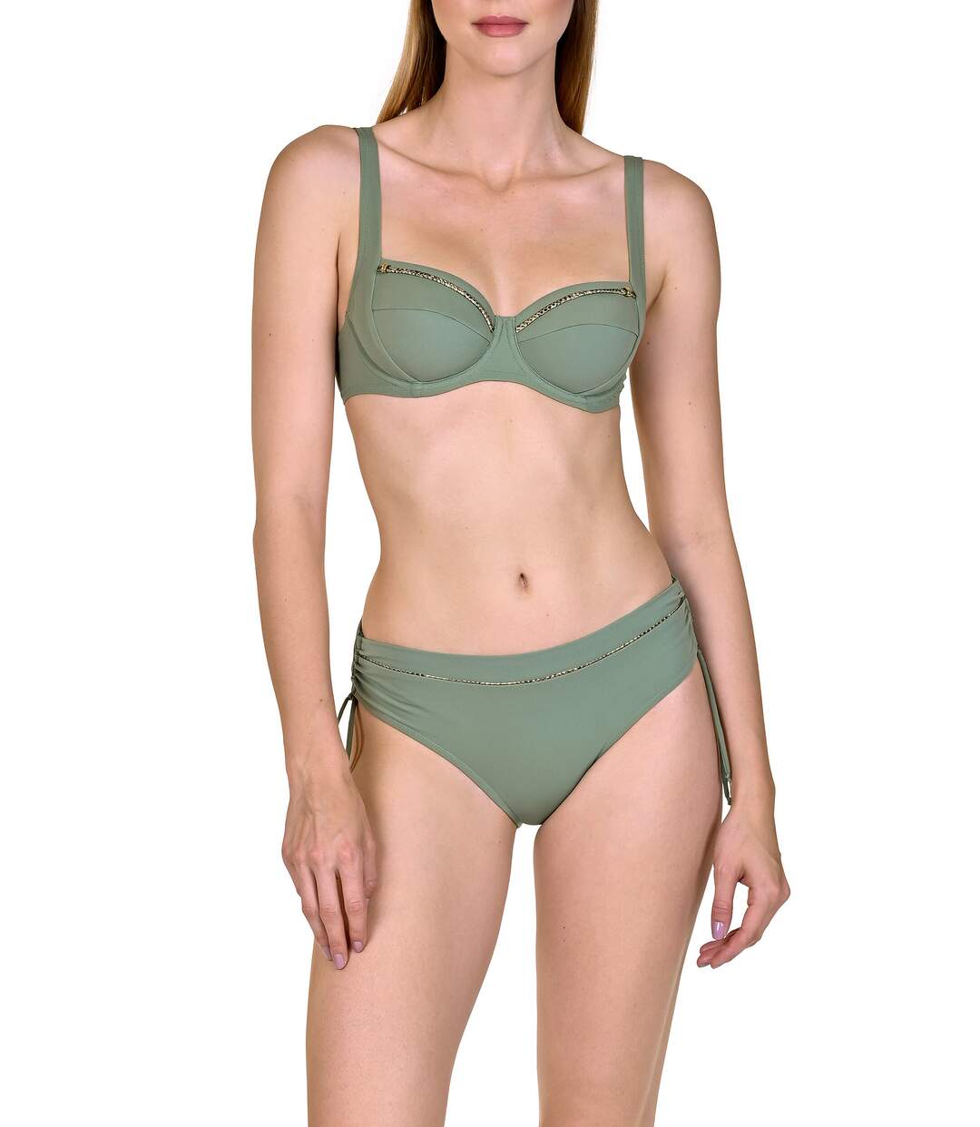 Haut maillot de bain armaturé Ancona Lisca