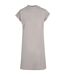 Robe T-shirt Femme Gris Pâle New Morning Studios-1