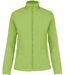 Veste micropolaire zippée - Femme - K907 - vert lime