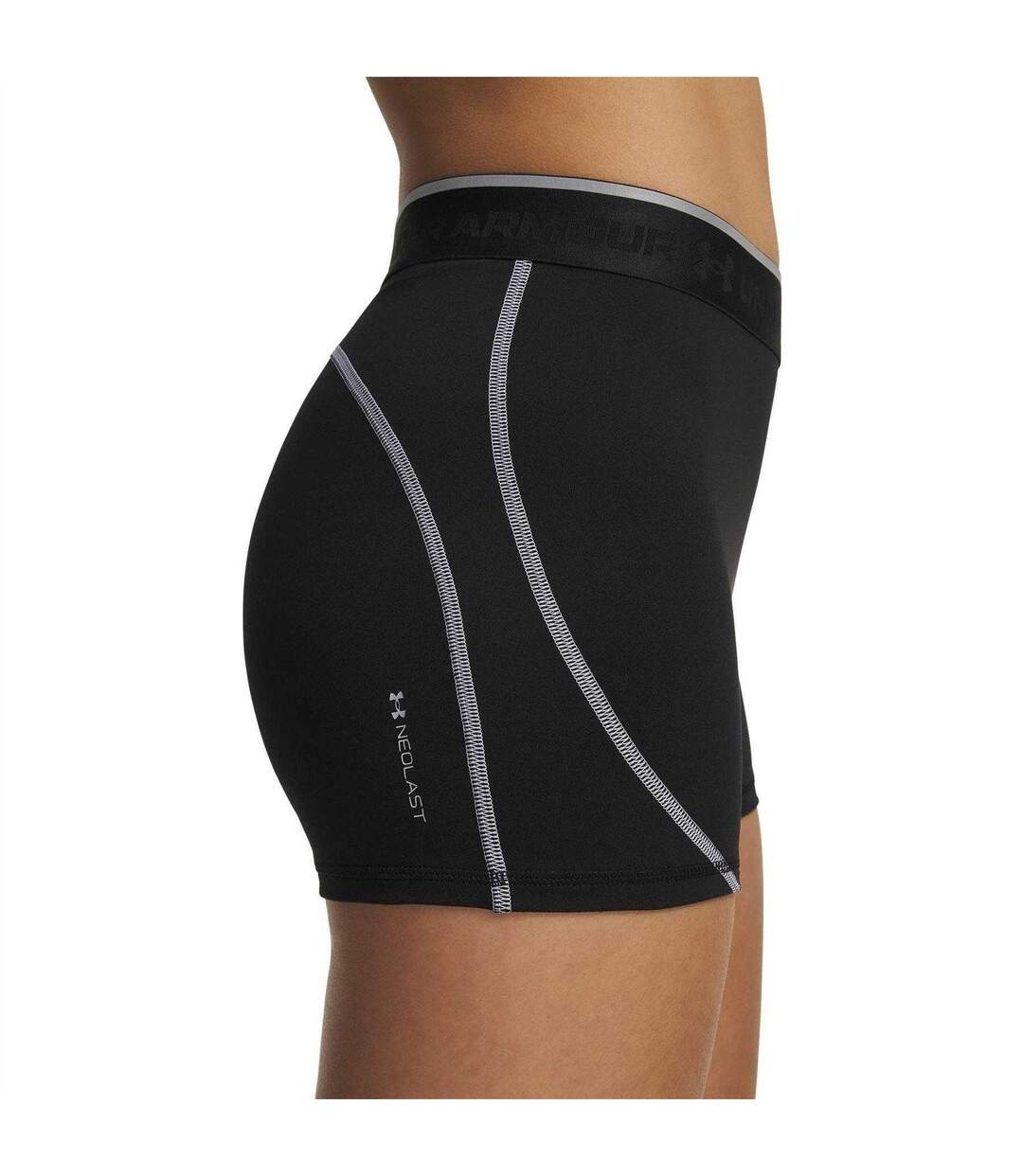 Short De Compression Entraînement Elite Femme Noir Under Armour-4