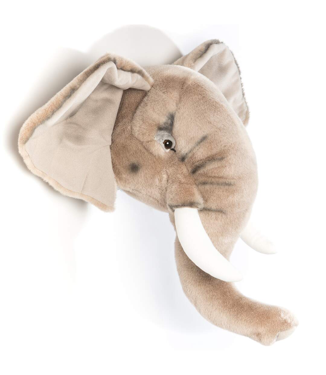 Peluche trophée mural Savane Éléphant George-1