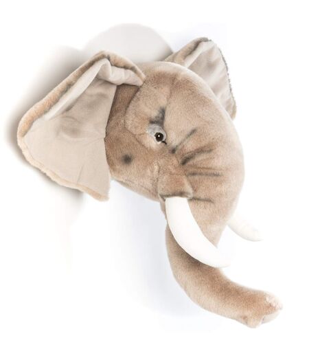 Peluche trophée mural Savane Éléphant George