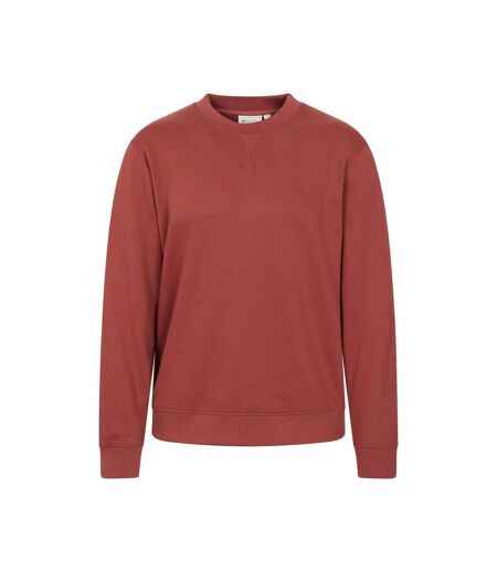 Sweat Uni Et Confortable Hemsby Homme Rouge Pastel Mountain Warehouse